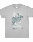 Mens New Zealand T Shirt - Kiwi Sunglasses
