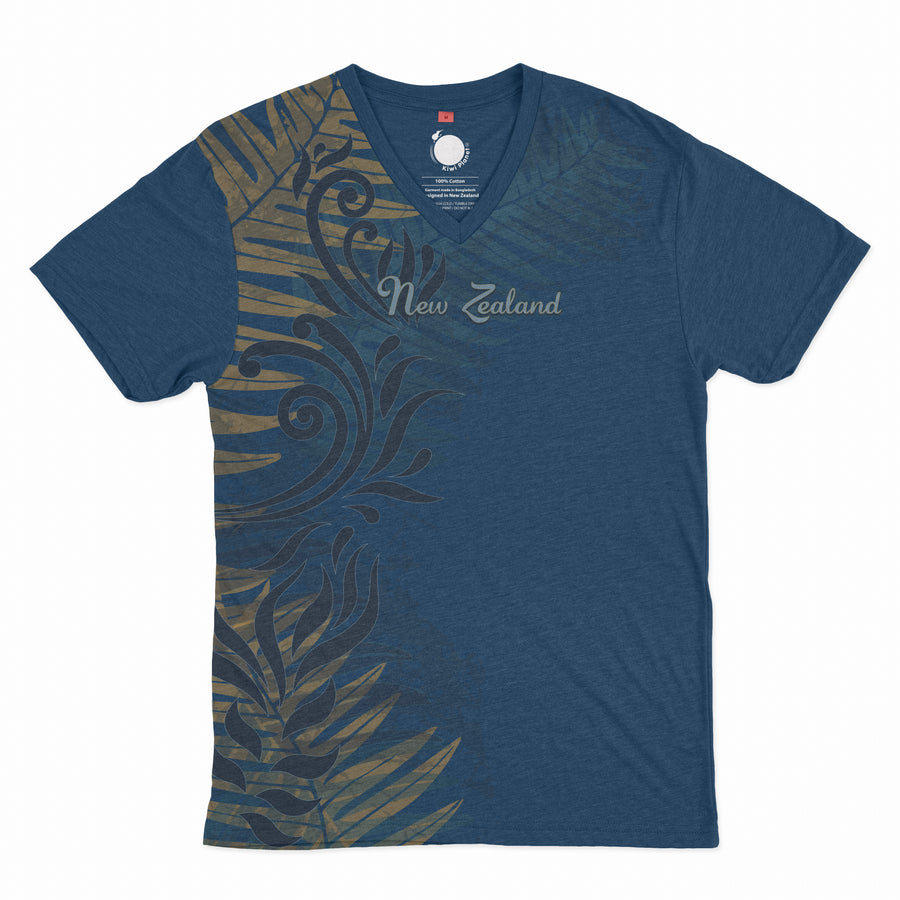 Womens New Zealand T Shirt - Fern Koru