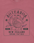 Womens New Zealand T Shirt - Nouveau Kiwi