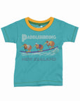 Childrens New Zealand T Shirt - Paddlebirding