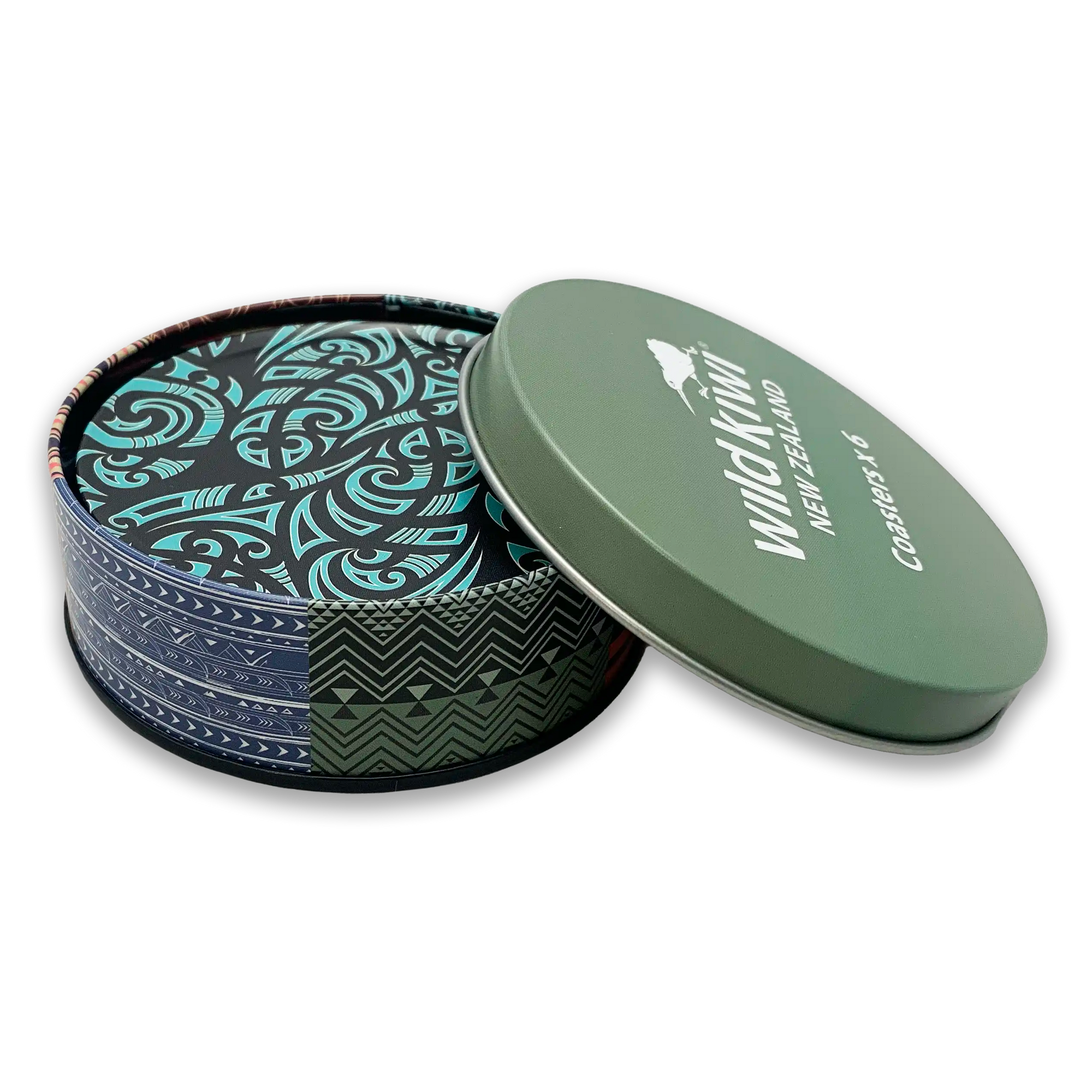 Kowhaiwhai Coaster Set