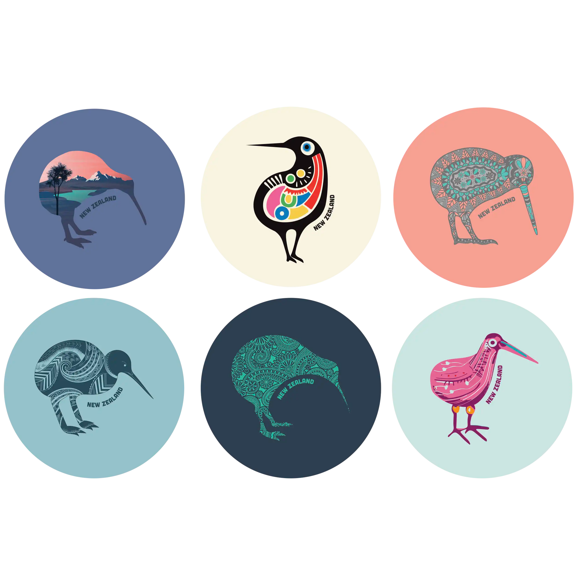 Kiwi Coaster Set