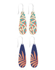 Earring Set Teardrop - Kowhaiwhai