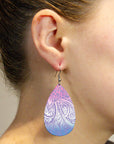 Earring Set plus Ear Studs - Kowhaiwhai