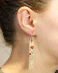Drop Earring Set - Traditional Art