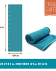 TRIBAL EARTH Yoga Towel non slip. Plus free gym towel.