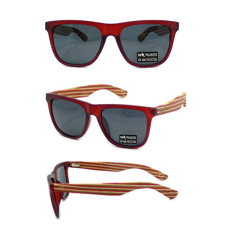 Wild Kiwi Wood Polarised Sunglasses for men and women