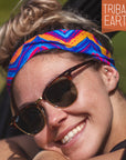 Tribal Earth Multi Scarf provides sun, dust and wind protection