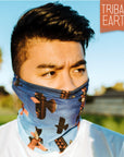 Tribal Earth Multi Scarf provides sun, dust and wind protection