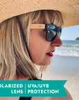 Wild Kiwi Bamboo Polarised Sunglasses for Men and Women