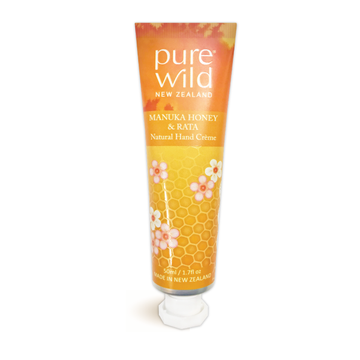 Pure Wild Manuka Honey Hand Cream. Made in New Zealand