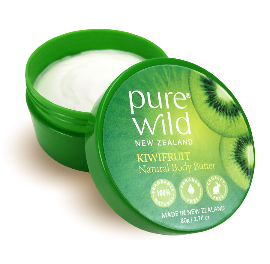 Pure Wild Kiwifruit Natural Body Butter.Made in New Zealand
