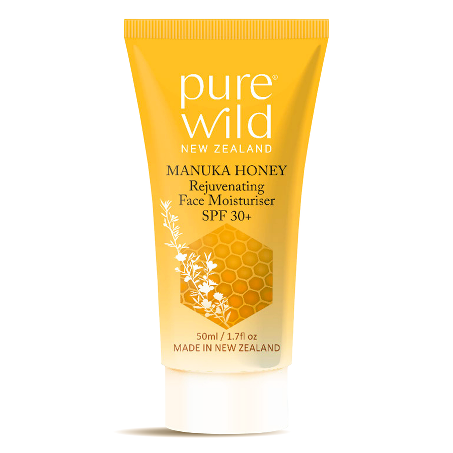 Pure Wild Manuka Honey Face Moisturiser.  Made in New Zealand