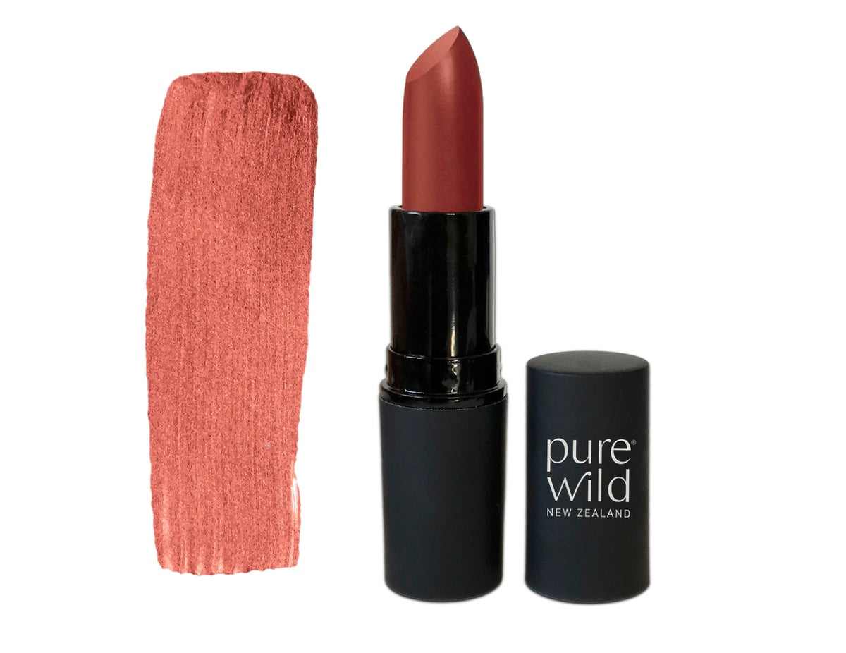 Pure Wild Lipstick.Made in New Zealand from natural plant extracts.