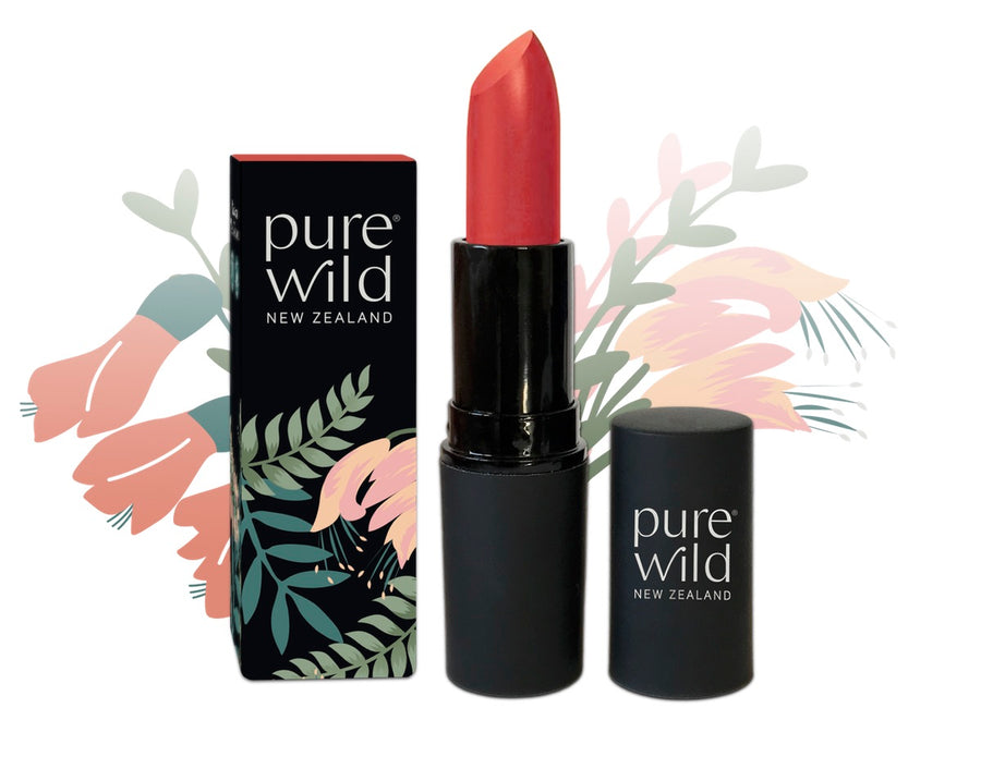 Pure Wild Lipstick.Made in New Zealand from natural plant extracts.