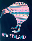 Childrens New Zealand T Shirt-Kiw-100% Cotton