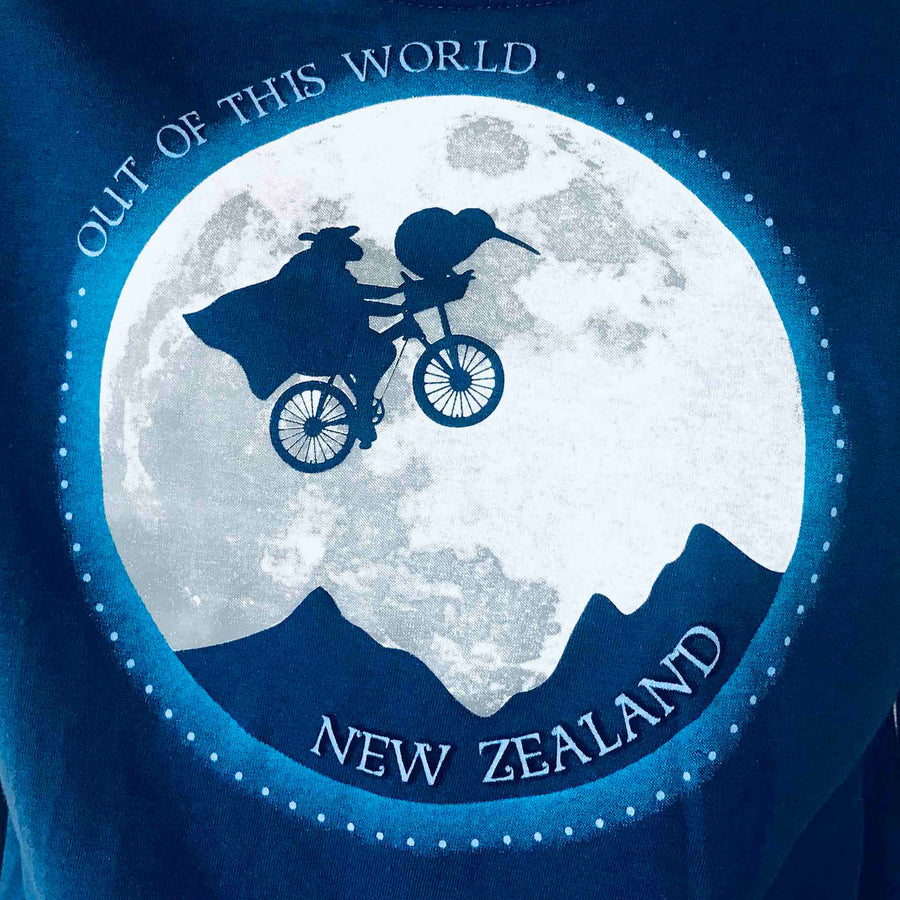 Childrens New Zealand T Shirt-ET KIwi-100% Cotton