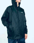 Mens Packable Rain Jacket-Wild Kiwi-Water Resistant and Windproof