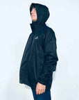 Mens Packable Rain Jacket-Wild Kiwi-Water Resistant and Windproof