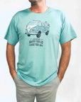 Mens New Zealand T Shirt-Kombi Van-100% Cotton