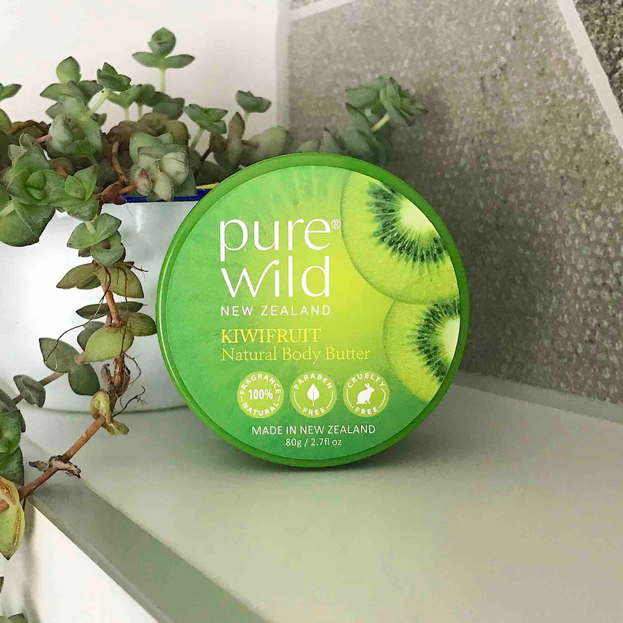 Pure Wild Kiwifruit Natural Body Butter.Made in New Zealand
