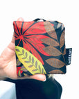 3 pack of reusable packable shopper bags. Fern, Kiwis and Koru designs. wild-kiwi.co.nz