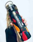 Wild Kiwi Insulated Drink Bottle-Ideal for Hot or Cold Drinks