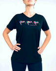 Womens New Zealand T Shirt-Mosaic Kiwi-100% Cotton
