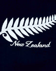 Womens New Zealand T Shirt-Siver Fern-100% Cotton